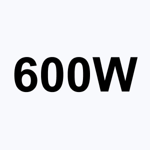 600W