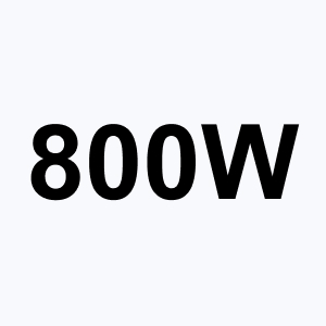 800W